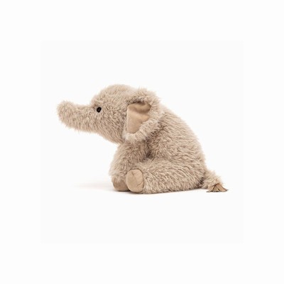 Jellycat Curvie Elephant UK | 78154TLIP